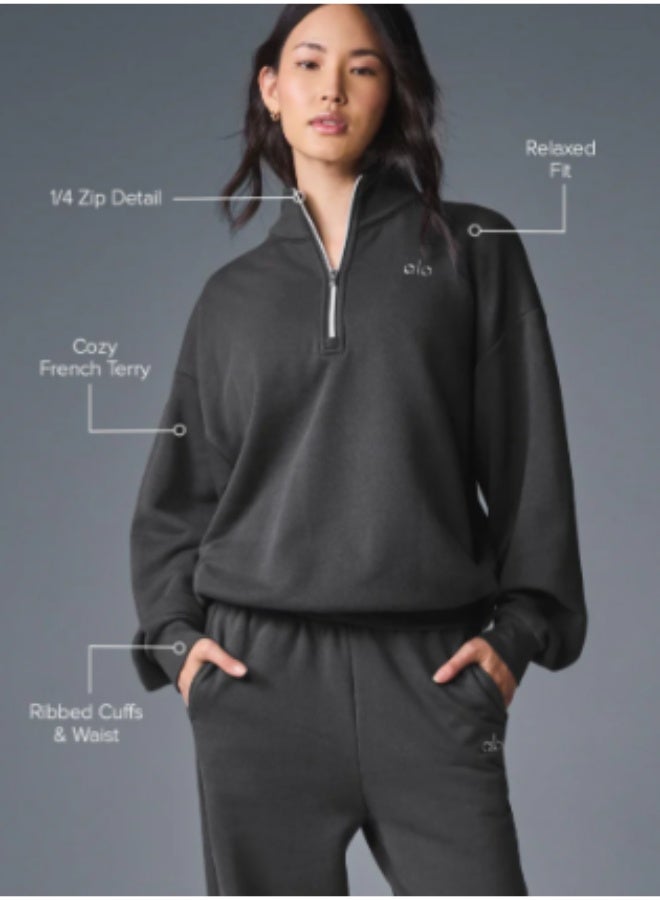 Alo Yoga Accolade 1/4 Zip Pullover - Image 2